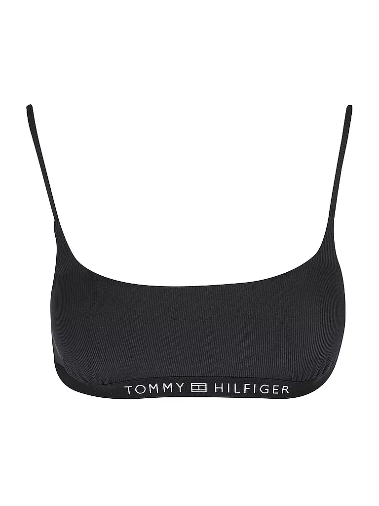 TOMMY HILFIGER Bikini Top schwarz